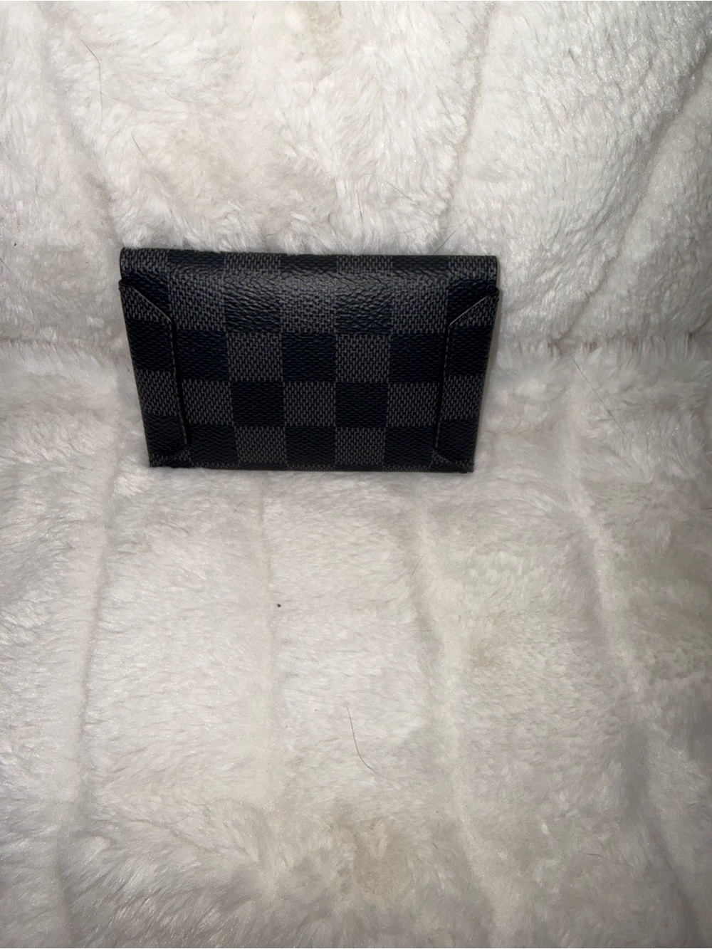 Louis Vuitton Graphite print Black and gray small pouch - Picture 3 of 8